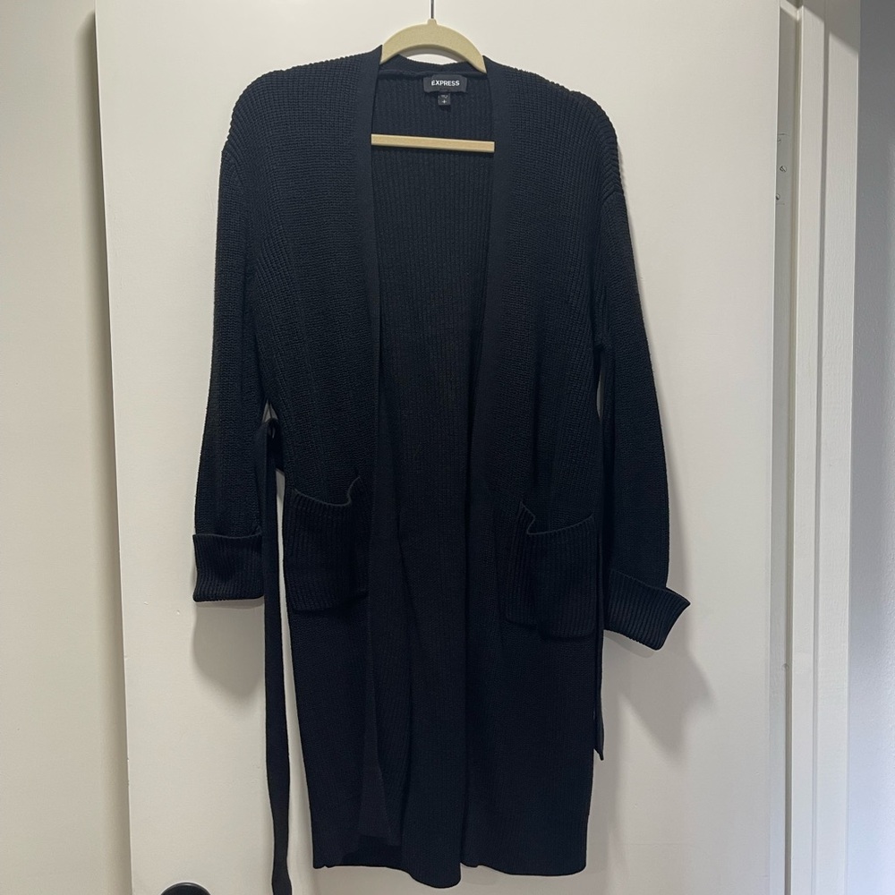 Express Open Front Cardigan - Picture 3 of 3